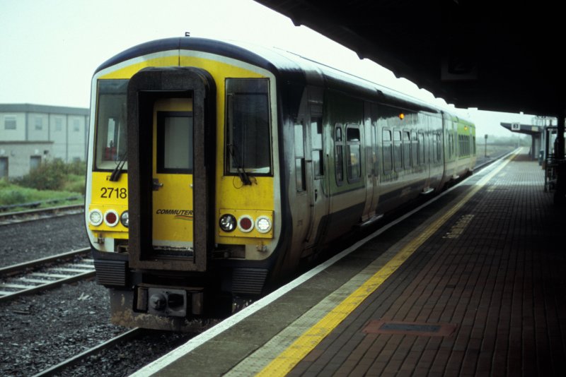 IERLAND sep 2008 Limerick junction TREINSTEL 2718+2717