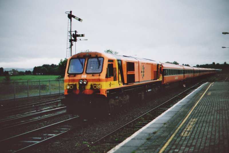 ierland september 2006 limerick junction LOC No 210