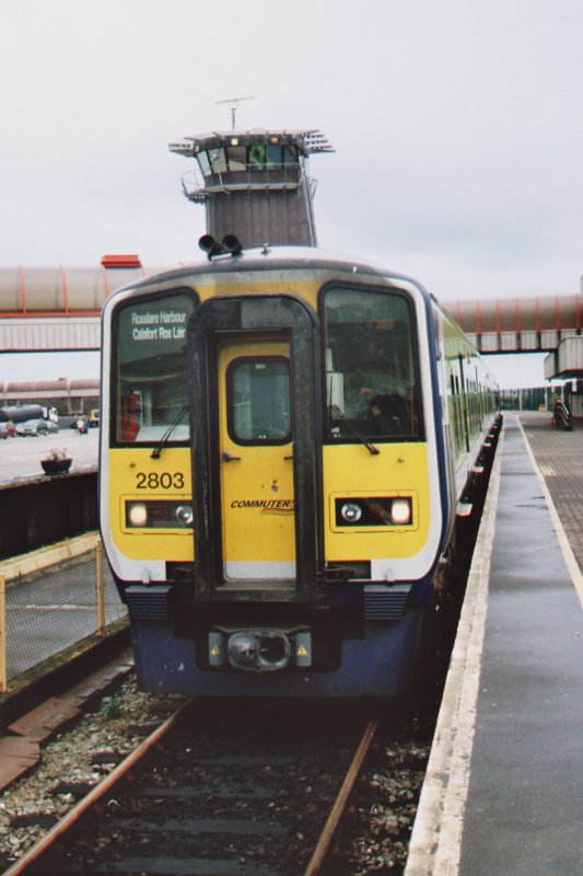 ierland september 2006
rosslare treinstel No 2803