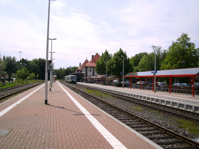 Im Bahnhof Breisach am 10.05.2009.