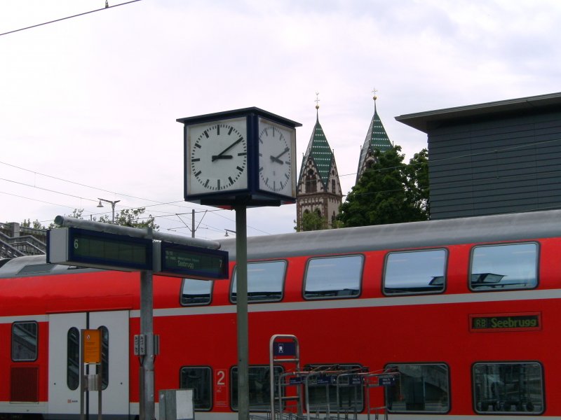 Im Bahnhof Freiburg im Breisgau am 10.05.2009!