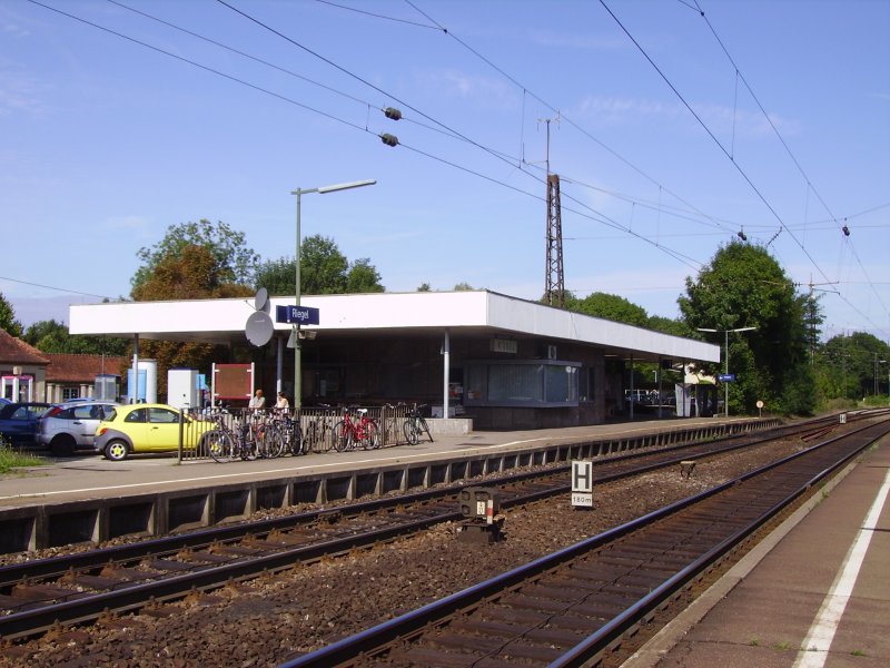Im Bahnhof Riegel DB (Frhling 2008)