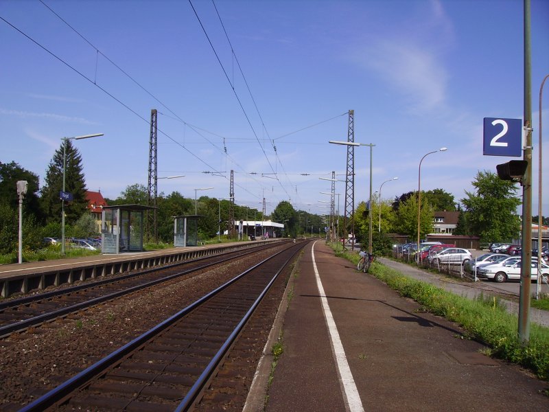 Im Bahnhof Riegel DB (Frhling 2008)