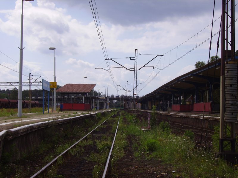 Im Bahnhof Tarnowskie Gory! (Sommer 2008)