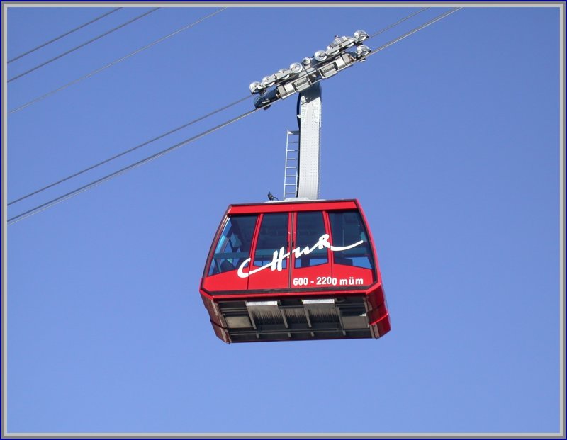 Im Dezember 2006 ging die erneuerte Brambreschbahn in Chur wieder in Betrieb. (20.02.2007)