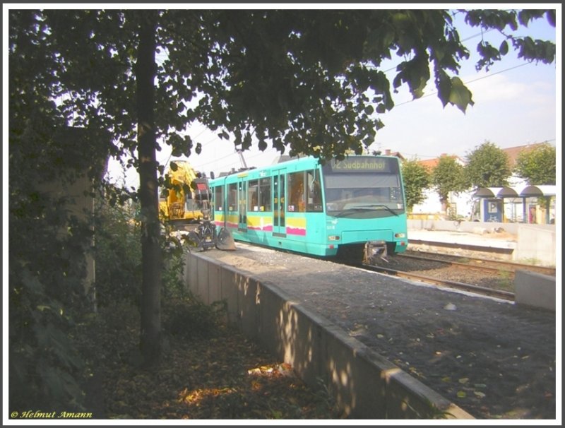 Im September 2007 begannen auf der Strecke der U2 nach Bad Homburg-Gonzenheim Modernisierungsarbeiten an den Stationen Kalbach, Nieder-Eschbach und Sandelmhle, die bis Mitte November abgeschlossen sein sollen. Der 9. Zug der U2 kam am 24.09.2007 in der Wagenreihung 506-505-526 vom Typ U4 von der Umsetzanlage und fuhr durch die im Umbau befindliche Station zum eigens fr die Bauphase errichteten Behelfsbahnsteig.