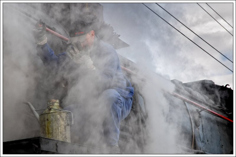 Impression des TFZF der 52.4984, aufgenommen in Mrzzuschlag am 4.1.2009.