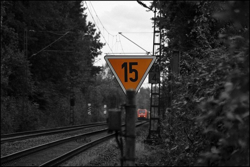 Impression der KBS 425 bei Haltern am See. (04.10.2008)
