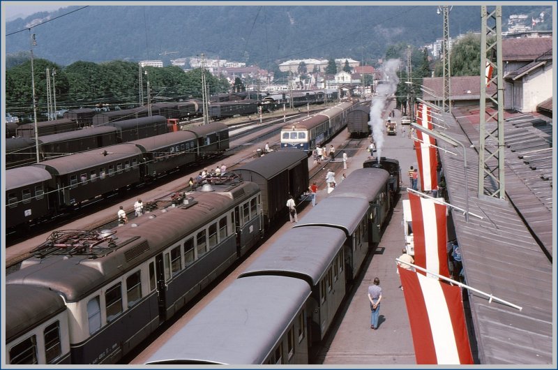 in Bregenz ist ganz schön was los. (Archiv 06/77)