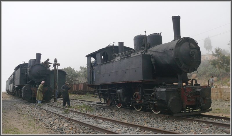 In Nefasit trifft 442.55 auf eine weitere Mallet 442.59. (31.10.2008)