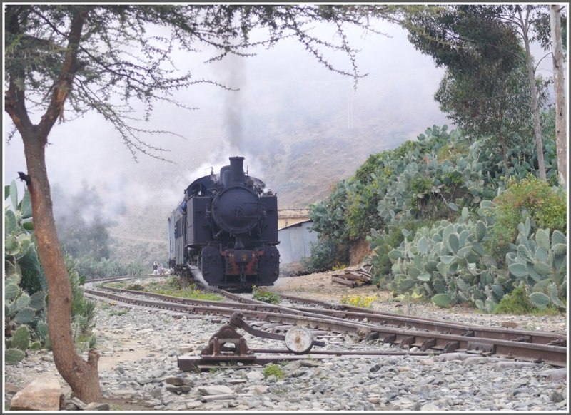 In Shegerini muss wieder kurz Dampf gemacht werden. (31.10.2008)