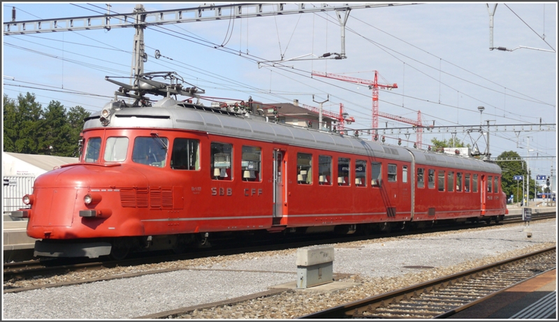 In Solothurn fhrt mir ganz durch Zufall der RAe 1021 vor die Linse. (22.08.2009)