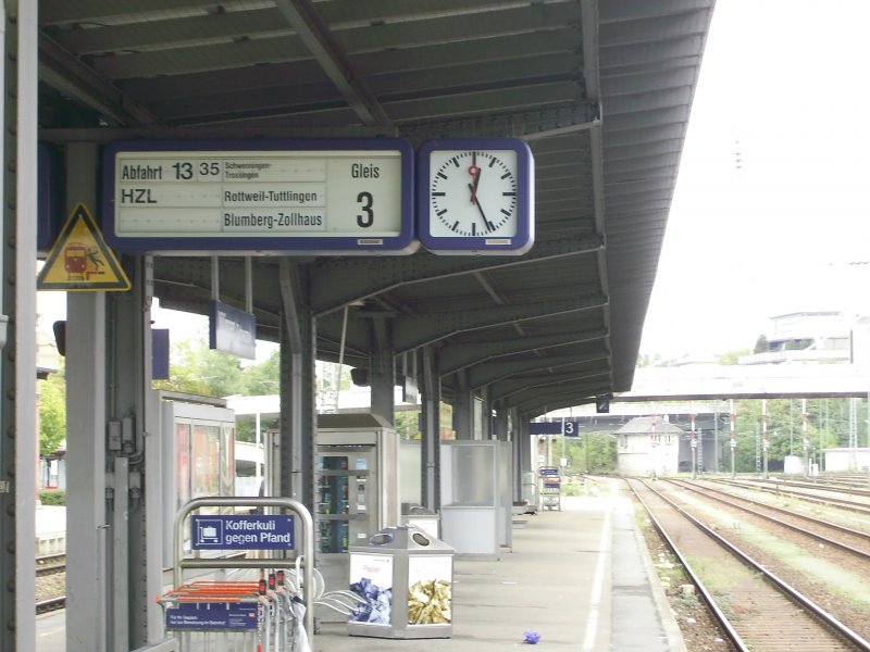 In Villingen steht noch nicht lange die Abfahrt nach Zollhaus-Blumberg dran