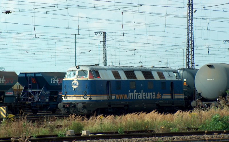 InfraLeuna 204 in Grokorbetha Rbf; 02.09.2008