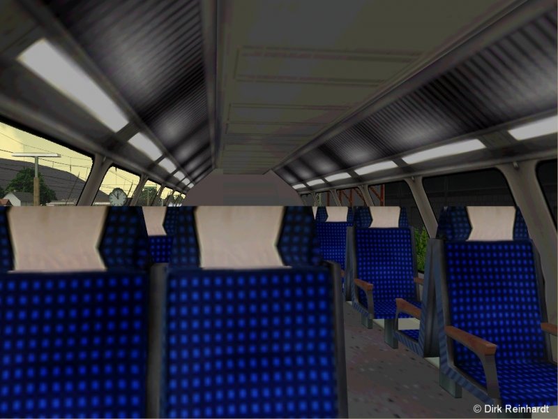 Inneneinrichtung eines Dostos der neuesten Generation.