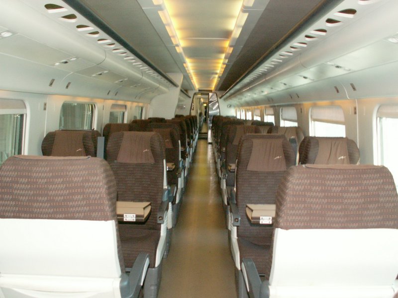 Innenraum des ETR 485.051 Bozen 19.10.07