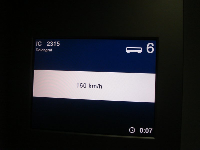 InterCity 2315  Deichgraf  von Westerland (Sylt) nach Stuttgart Hbf. Aufgenommen am 16.06.07