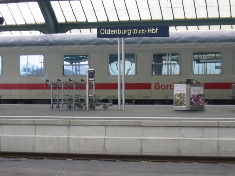 InterCity aus Leipzig Hbf in Oldenburg Hbf.