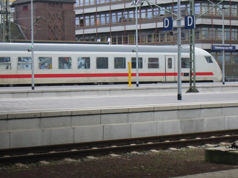 InterCity-Steuerwagen in Oldenburg Hbf.