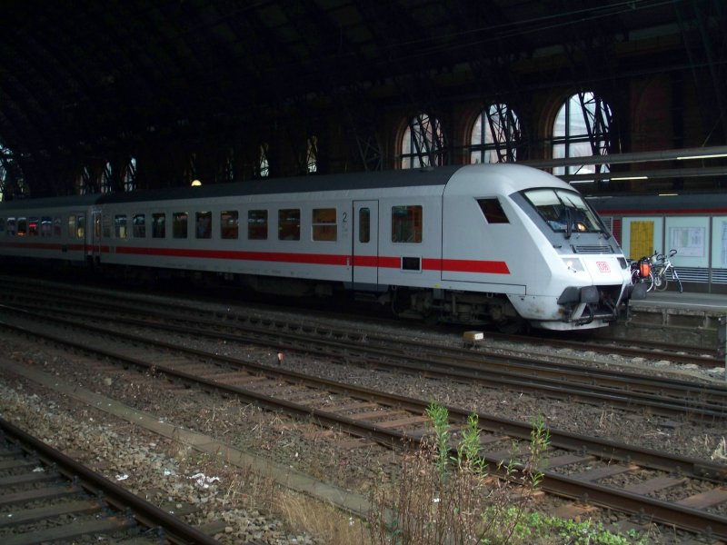 Intercity Steuerwagen von Oldenburg Hbf nach Leipzig Hbf (Bremen Hbf (21.8.2007)