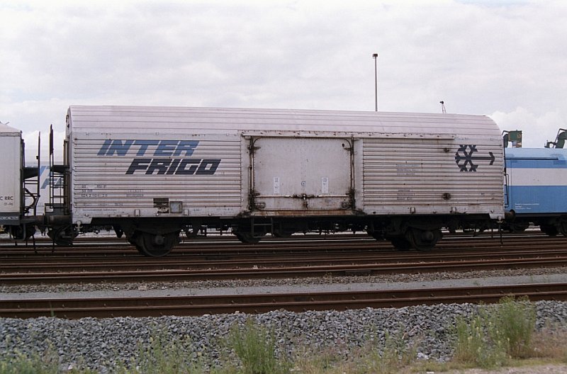 INTERFRIGO Kuhlwagen der DR 50 824 2 984-2 Malagastraat Antwerpen 11-06-1994.