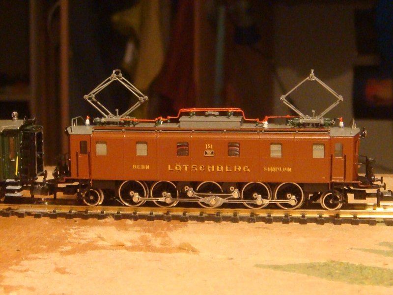 Inventar Spur N: BLS Be 5/7 151 von Lematec, mein wertvollstes Stck.