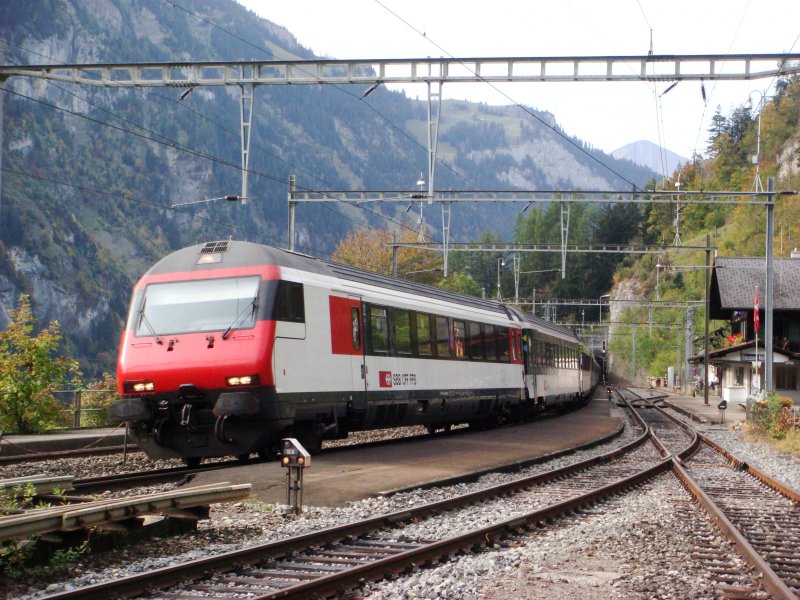 IR Brig-Basel bei Blausee-Mitholz am 3.10.2007