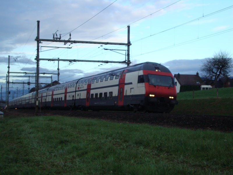 IR Zrich Airport-Luzern bei Rotkreuz am 09.04.2008