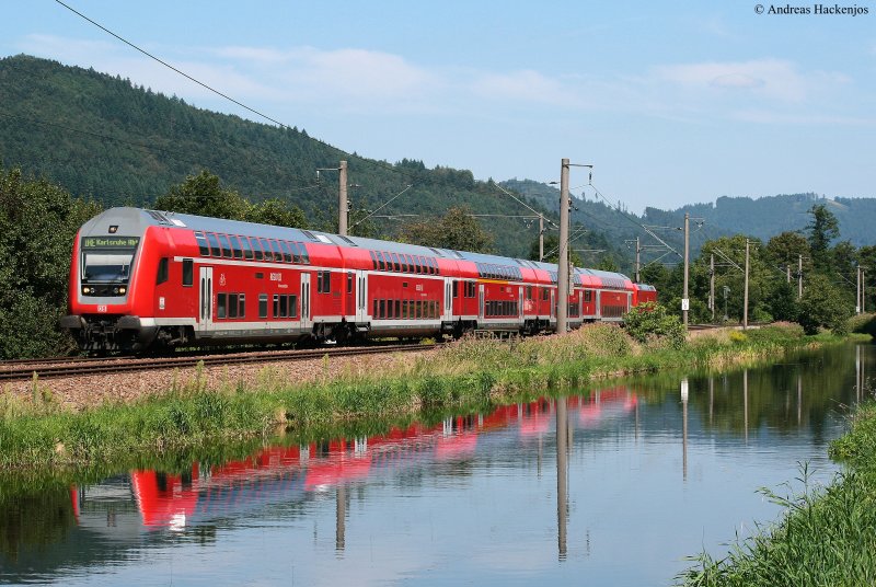 IRE 4714 (Konstanz-Karlsruhe Hbf) mit Schublok 146 238-1 