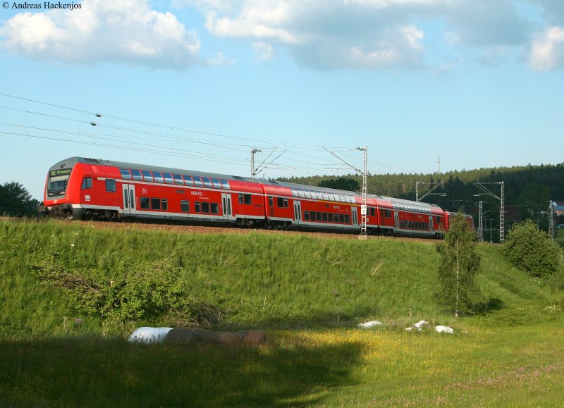 IRE 4720 (Konstanz-Offenburg) mit Schublok 146 232-4 am km 69,8 2.6.09