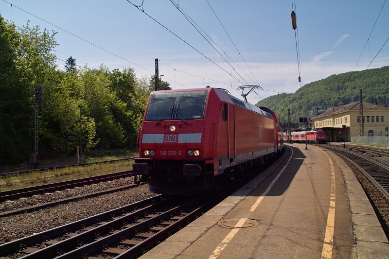 IRE von Lindau in Richtung G�ppingen und weider auf der KBS 750