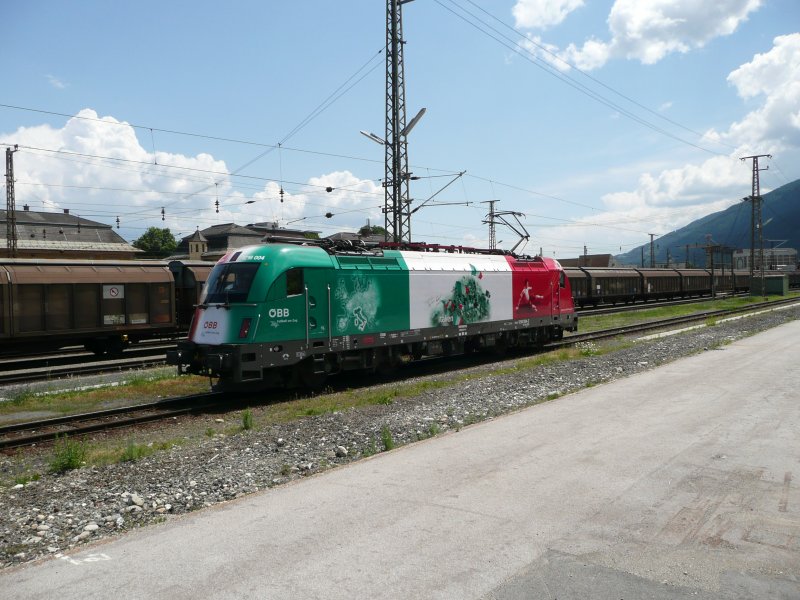 Italien Taurus bei der Railshow in Spittal am 1.6.2008.