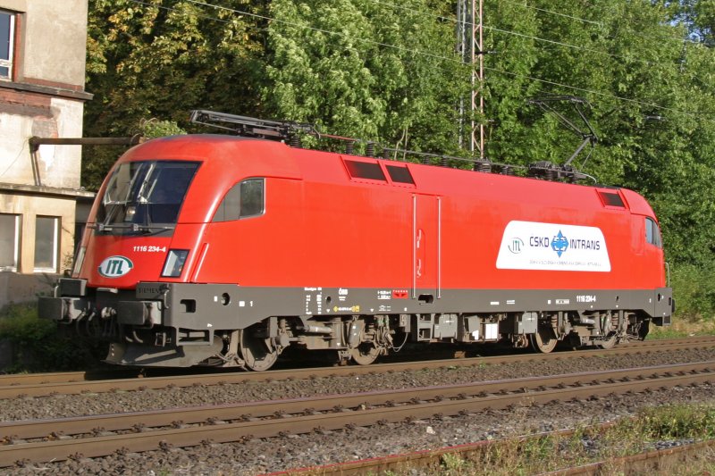 ITL 1116 234 f�hrt am 28.8.09 durch Ratingen-Lintorf