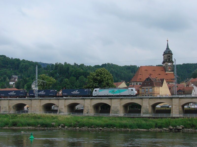 ITL 186 149-1 am 21.06.2008 in Knigstein