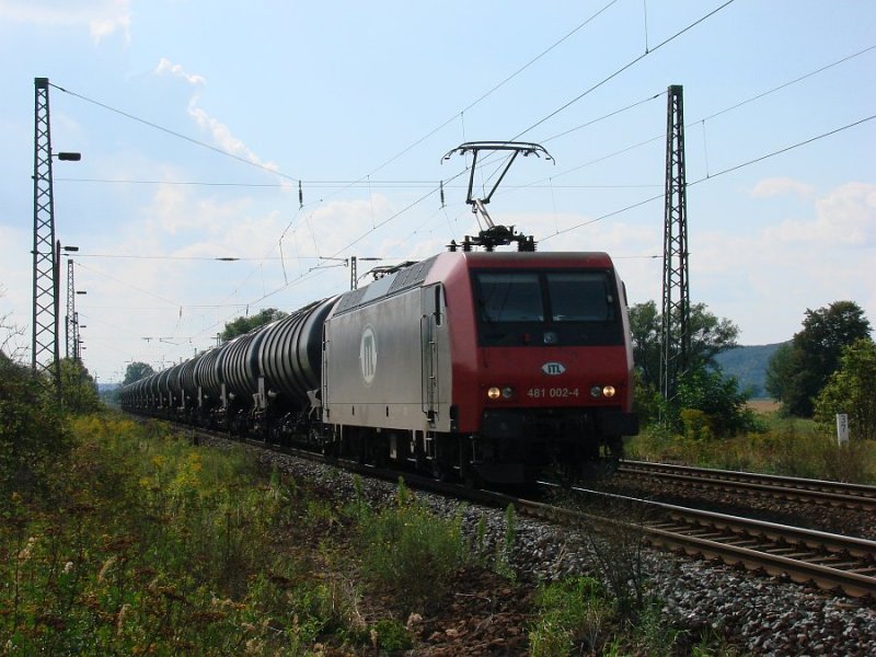 ITL 481 002-4 am 23.08.2008 in Leiling