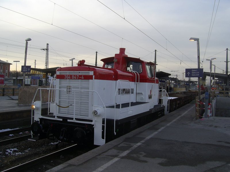 Johanna bei der Arbeit in Mnchen Pasing am 29.11.2008