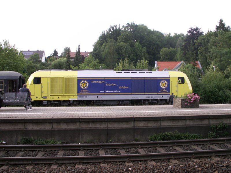 Jubil�umslok IGE Bahntouristik Herbruck in Hersbruck r.d.P am Jubil�um 25 Jahre.