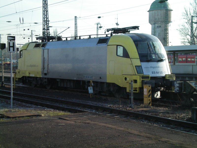 Juhu.Meine erste Taurus.abgebgelt schlummert sie am 26.01.2009 in Karlsruhe Hbf