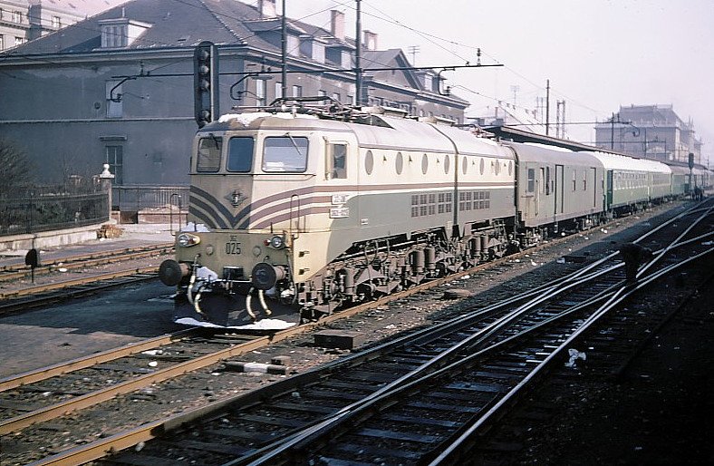 JZ 362-025 in Zagreb, 17.Februar 1970.