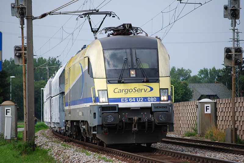 Kalkzug 61037 nach Steyrling zwischen Ansfelden und Nettingsdorf, 26.7.2008