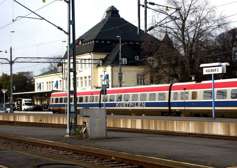 Kalmar C Kustpilen waret auf die Abfahrt nach Gteborg