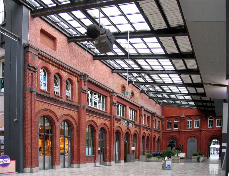 Kassel Hauptbahnhof, Innenansicht; 21.09.2008
