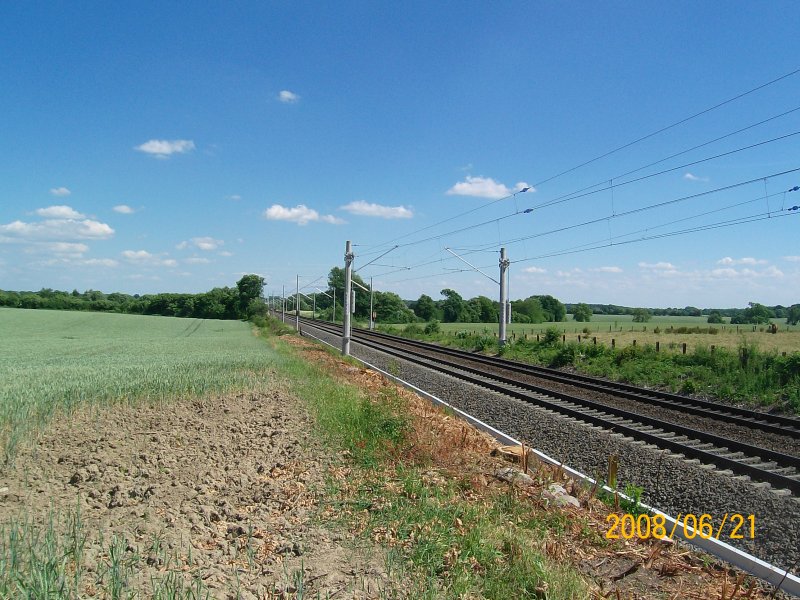 Kbs 140 mit Blick Richtung Lbeck.