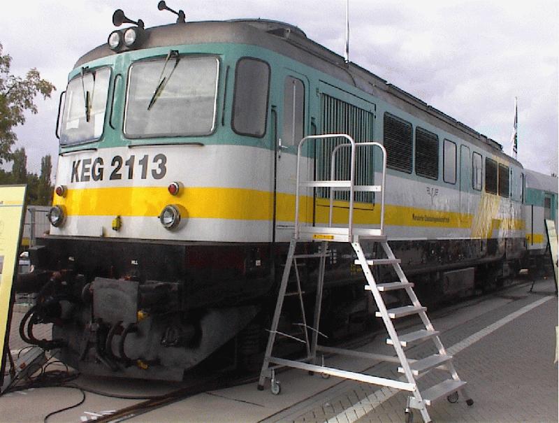 KEG 2113 auf der InnoTrans in Berlin, 29.9.02