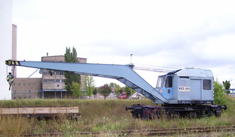 KEG 981 am Zementwerk Karsdorf; 08.09.2007