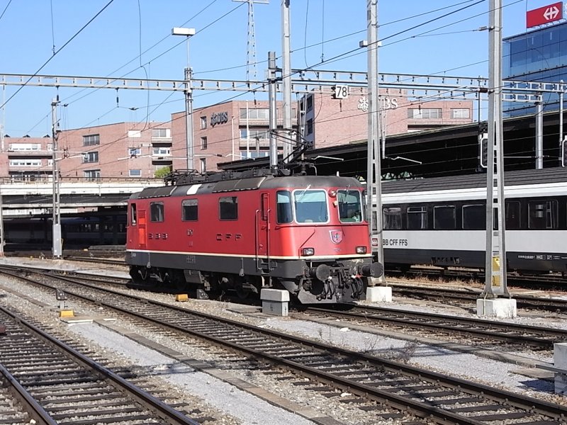 Kleine Pause fr eine 420er in Basel SBB am 9.9.09.