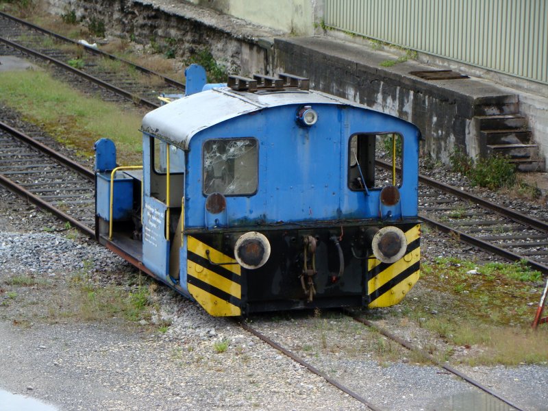 Kleinlok X130(?) in Kiefersfelden bei Rohrdorfer Zement.30.08.2009