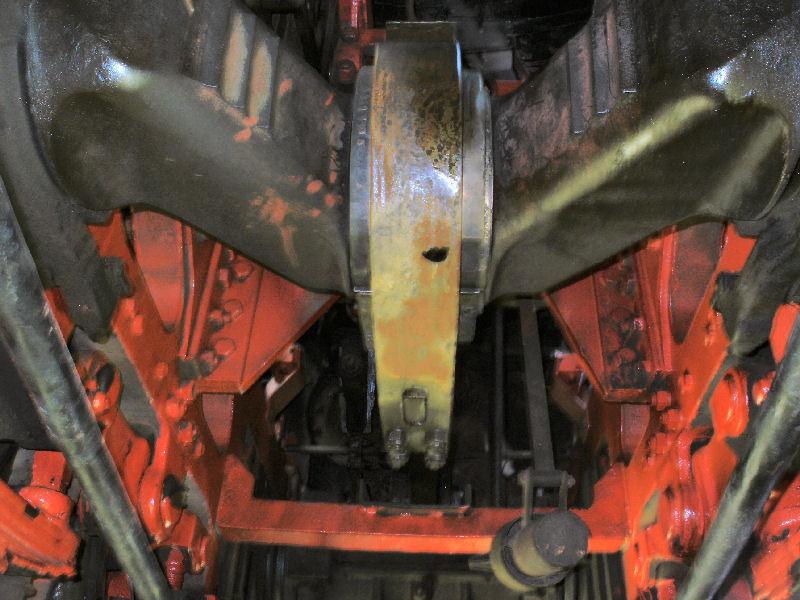 Kolbenstange des 3.Zylinders von 44 1338 des SEM Chemnitz