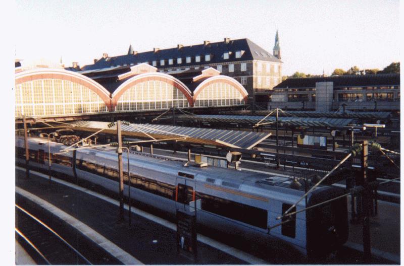 Kopenhagen Hauptbahnhof April 2002