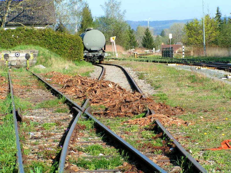  LADEGLEIS  im wahrsten Sinne, Bhf. RIED i.I. 2007-04-12